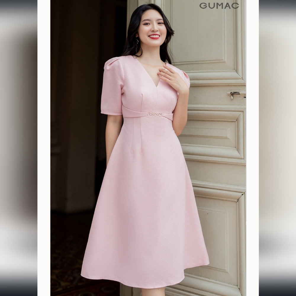 NWT Midi Pink Dress - From Vietnamese Local Brand